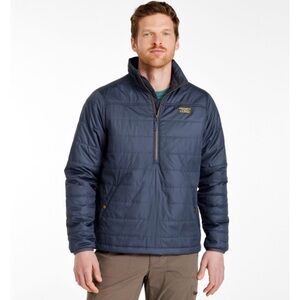 L. L. Bean Men’s Mountain Classic Puffer Jacket Gunmetal Gray Size S Regular